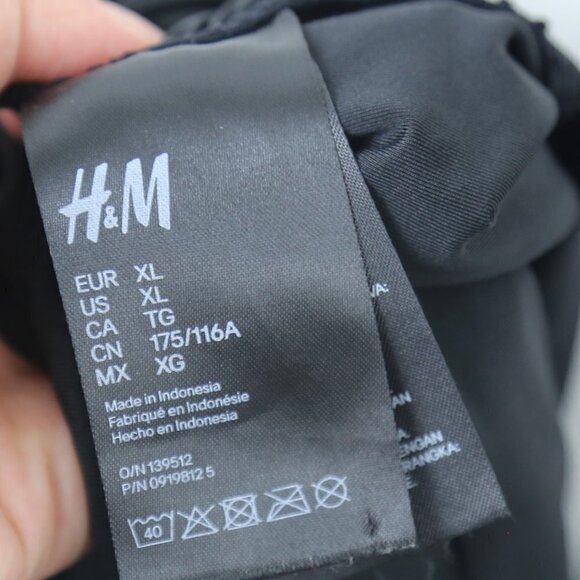 H&M Mama Ruffle Trimmed One Piece Swimsuit Black Size XL - Picture 8 of 10